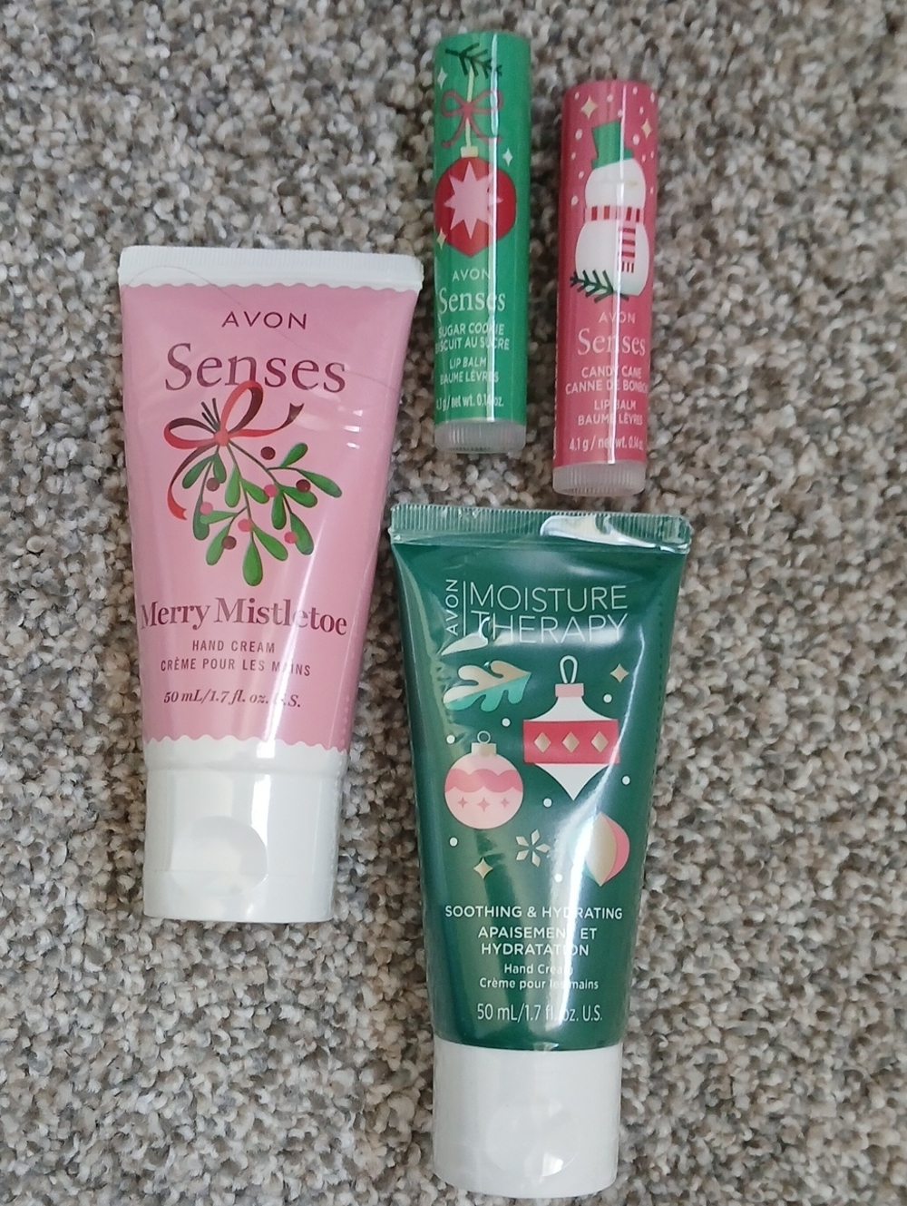 💕Avon Moisture Therapy Lip Balms Hand Cream